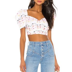 REVOLVE Tularosa Sable Top in White NWT